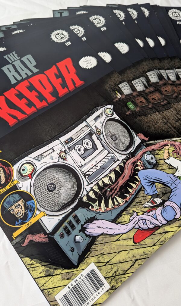 The Rap Keeper vol.1 - Djuice&Sick - Affiche A3 - Papier couché brillant 300g - édition limitée