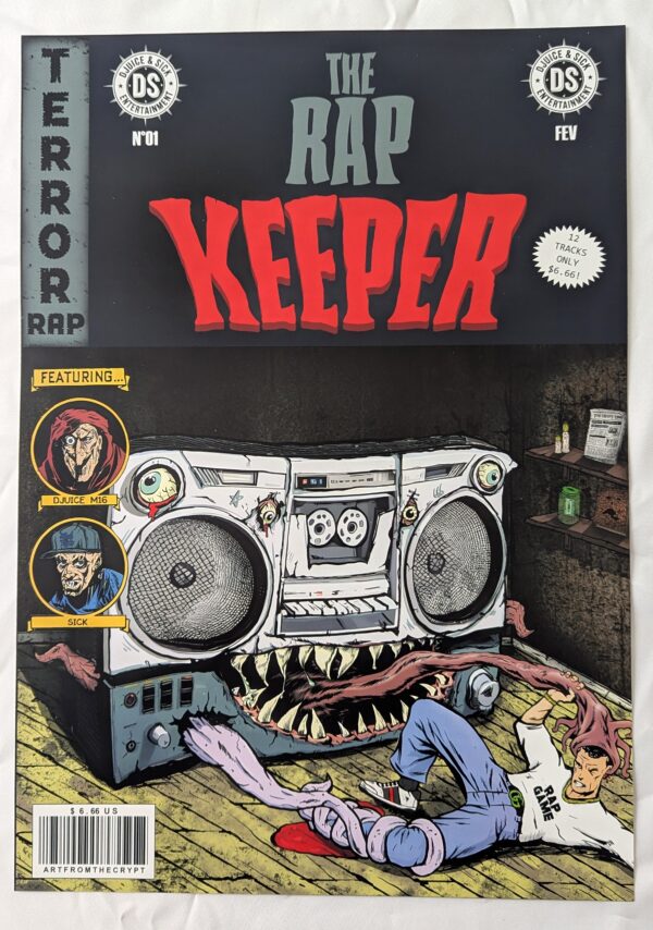 The Rap Keeper vol.1 - Djuice&Sick - Affiche A3 - Papier couché brillant 300g - édition limitée – Image 2